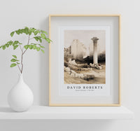 David Roberts - Karnac (Karnak)-1796-1864
