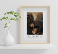 Odilon Redon - Saint George and the Dragon by Odilon Redon 1840-1916