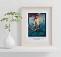 Sir Edward Burne-Jones - A Sea-Nymph (1881)