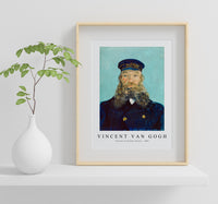 Vincent Van Gogh - Portrait of Postman Roulin 1888