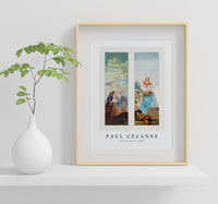 Paul Cezanne - The four seasons 1860