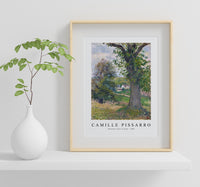 Camille Pissarro - Chestnut trees in Osny 1883