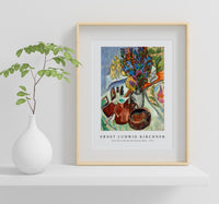 Ernst Ludwig Kirchner - Still Life with Jug and African Bowl 1912