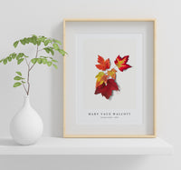 Mary Vaux Walcott - Autumn Leafes  (1875)