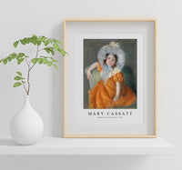 Mary Cassatt - Margot in Orange Dress 1902