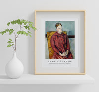 Paul Cezanne - Madame Cézanne in a Yellow Chair 1888-1890
