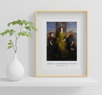 Abbott Handerson Thayer - Virgin Enthroned-1891