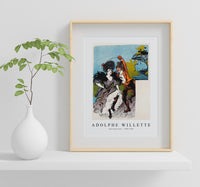 Adolphe Willette - Dancing Poster 1880-1900