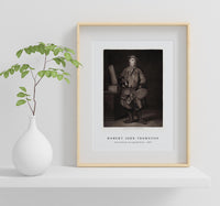 Robert John Thornton - Carl Linnaeus in Lapland Dress from The Temple of Flora (1807)