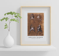 Odilon Redon - Four Studies of a Jockey 1866