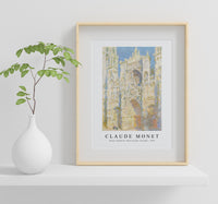 Claude Monet - Rouen Cathedral, West Façade, Sunlight 1894