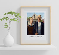Grant Wood - American Gothic 1930