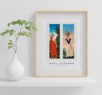 Paul Cezanne - The four seasons 1860