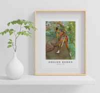 Odilon Redon - Harlequin 1885