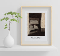 Paul Klee - Glance into a bedroom 1908