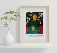 Vincent Van Gogh - The Berceuse, Woman Rocking a Cradle 1889