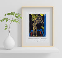 Ernst Ludwig Kirchner - Peter Schlemihl's Wondrous Story Schlemihl in the Solitude of His Room 1915