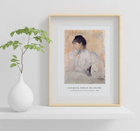 Jacques Emile Blanche - Jacques-Emile Blanche's Presumed Portrait of Henriette Chabot (1886)