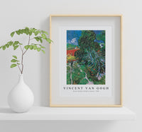 Vincent Van Gogh - Doctor Gachet's Garden in Auvers 1890