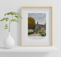 Claude Monet - Street in Sainte-Adresse 1867