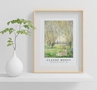 Claude Monet - Woman Seated under the Willows 1880