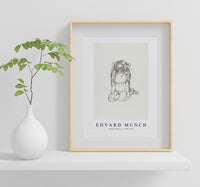 Edvard Munch - Omega Weeping 1908-1909