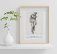 Sir Edward Burne Jones - Venus with Golden Apple in Right Hand, for the Troy Triptych (c. 1873–77)