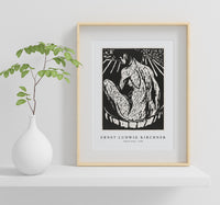 Ernst Ludwig Kirchner - Female Nude 1908