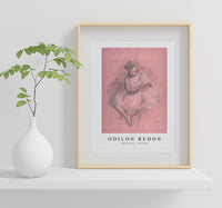 Odilon Redon - Seated Dancer 1873-1874