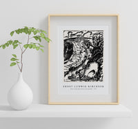 Ernst Ludwig Kirchner - Dune Landscape with a Curving Bay 1913