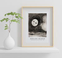 Odilon Redon - Strange Flower (Little Sister of the Poor) 1880