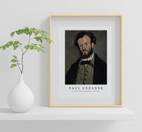 Paul Cezanne - Portrait of Anthony Valabrègue 1869-1871