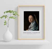 Johannes Vermeer - Study of a Young Woman  1665-1667