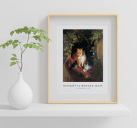 Henriëtte Ronner-knip - Cat with Kittens 1844