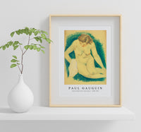 Paul gauguin - Seated Nude Seen from Above 1888-1889