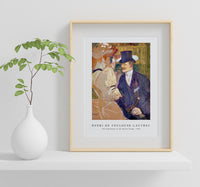 Henri De Toulouse–Lautrec - The Englishman (William Tom Warrener, 1861–1934) at the Moulin Rouge 1892