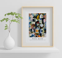 Paul Klee - Composition with the Yellow Half-Moon and the Y 1918