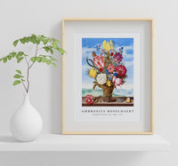 Ambrosius Bosschaert - Bouquet of Flowers on a Ledge 1619