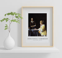 Johannes Vermeer - Mistress and Maid 1666-1667