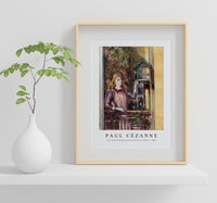 Paul Cezanne - Girl with Birdcage (Jeune fille à la volière) 1888