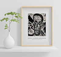 Ernst Ludwig Kirchner - Head of van de Velde, Bright 1917