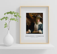 Johannes Vermeer - Girl with a Flute 1665-1675