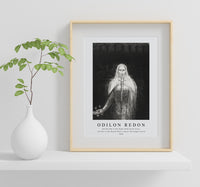 Odilon Redon - And He Had in His Right Hand Seven Stars, and Out of His Mouth Went a Sharp Two-Edged Sword 1899