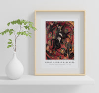 Ernst Ludwig Kirchner - Circus Rider, Dancers with Castanets 1910-1914