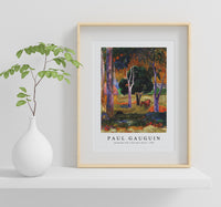 Paul Gauguin - Landscape with a Pig and a Horse 1903