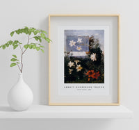 abbott handerson thayer - Flower Studies-1886