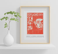 Ernst Ludwig Kirchner - Cover of the Fourth Yearbook of the Artist Group the Brucke 1909