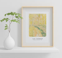 Jan Toorop - Navigates between trees (1980)