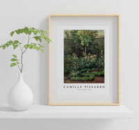 Camille Pissarro - A Rose Garden 1862