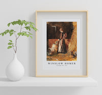 winslow homer - Fresh Eggs -1874